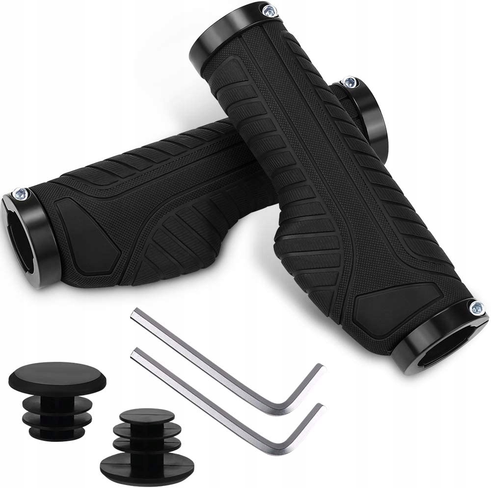 

Chwyty Rączki Rowerowe Do Kierownicy Alu 22mm