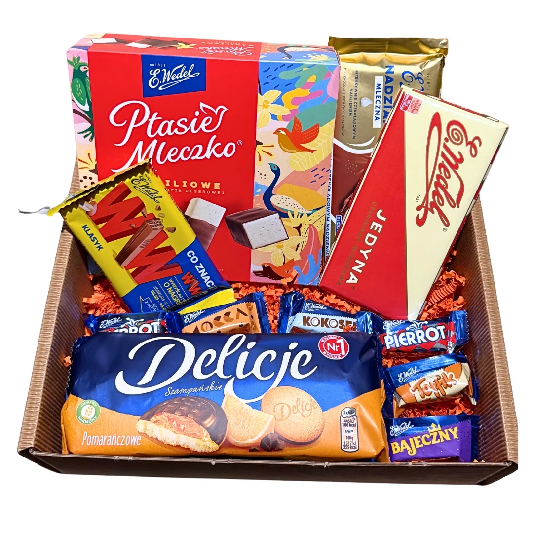 XL Polish Sweets Box E. Wedel Tradycyjne Smaki z Polski Pamiątka