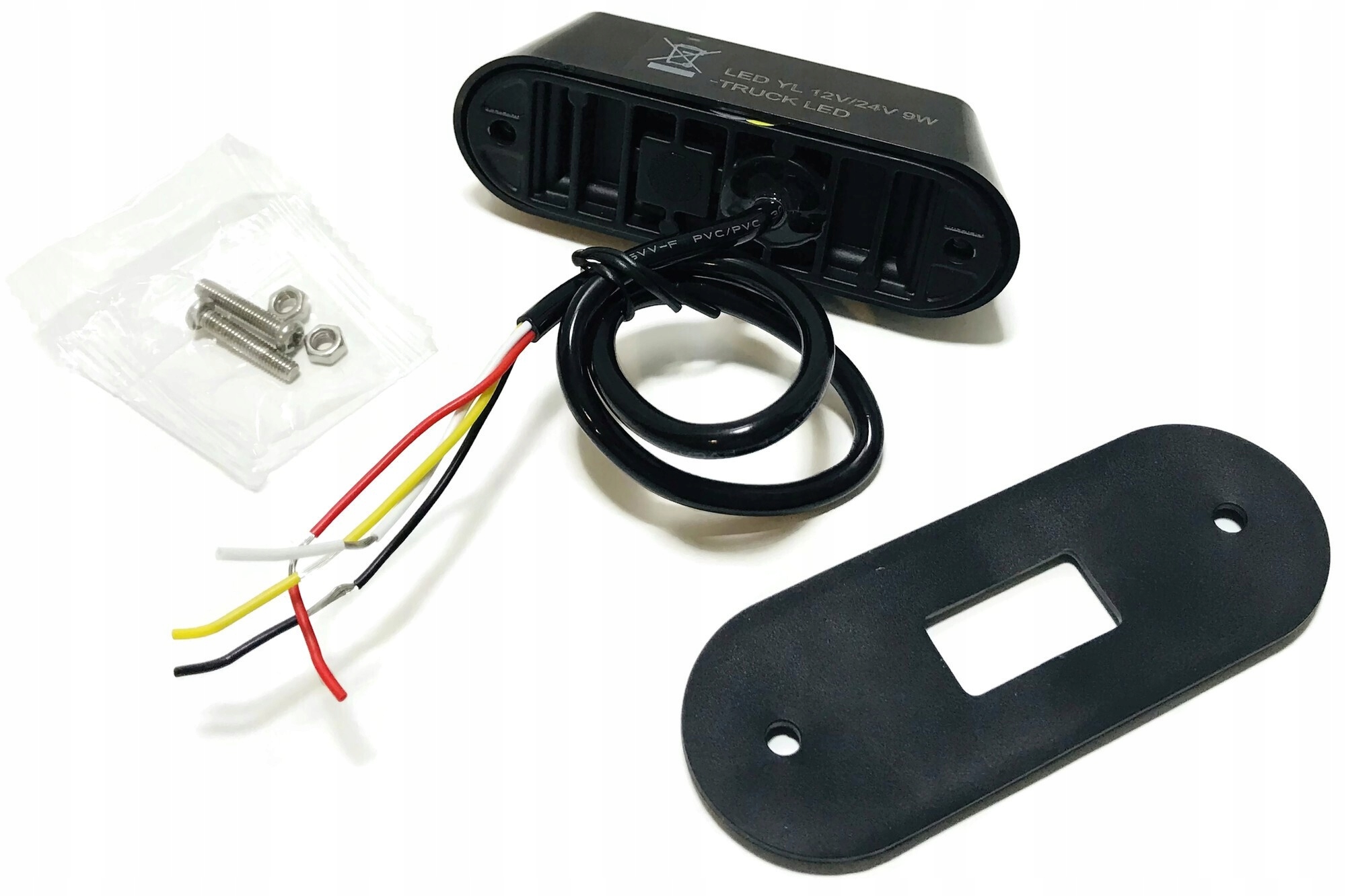 LAMPA OSTRZEGAWCZA 3 LED STROBOSKOP POMOC DROGOWA Producent części Inny