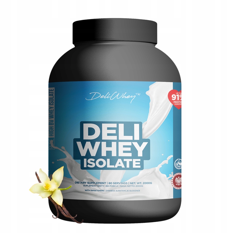 Firesnake Deli Whey 2000G Lahodné Bílkoviny Izolát Whey Isolate Instant Vanilka