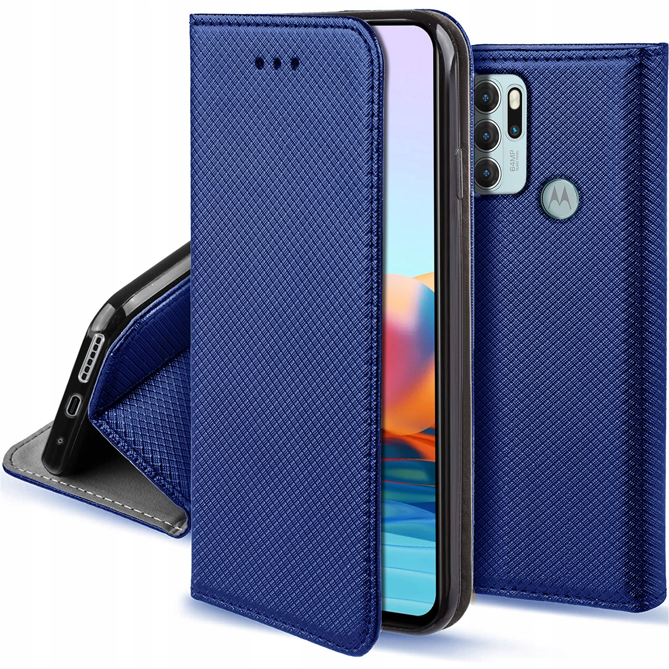 

Etui S-magnet Szkło do Motorola Moto G60s