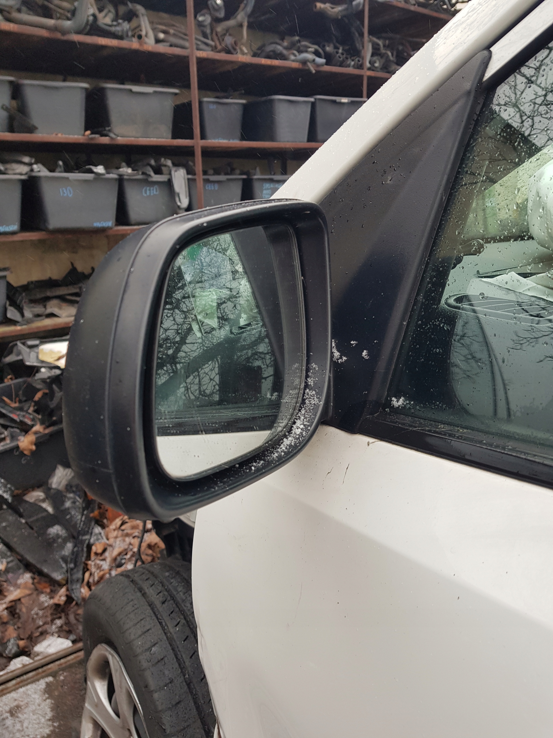 KIA PICANTO III mirror manually RECZNE left 2017