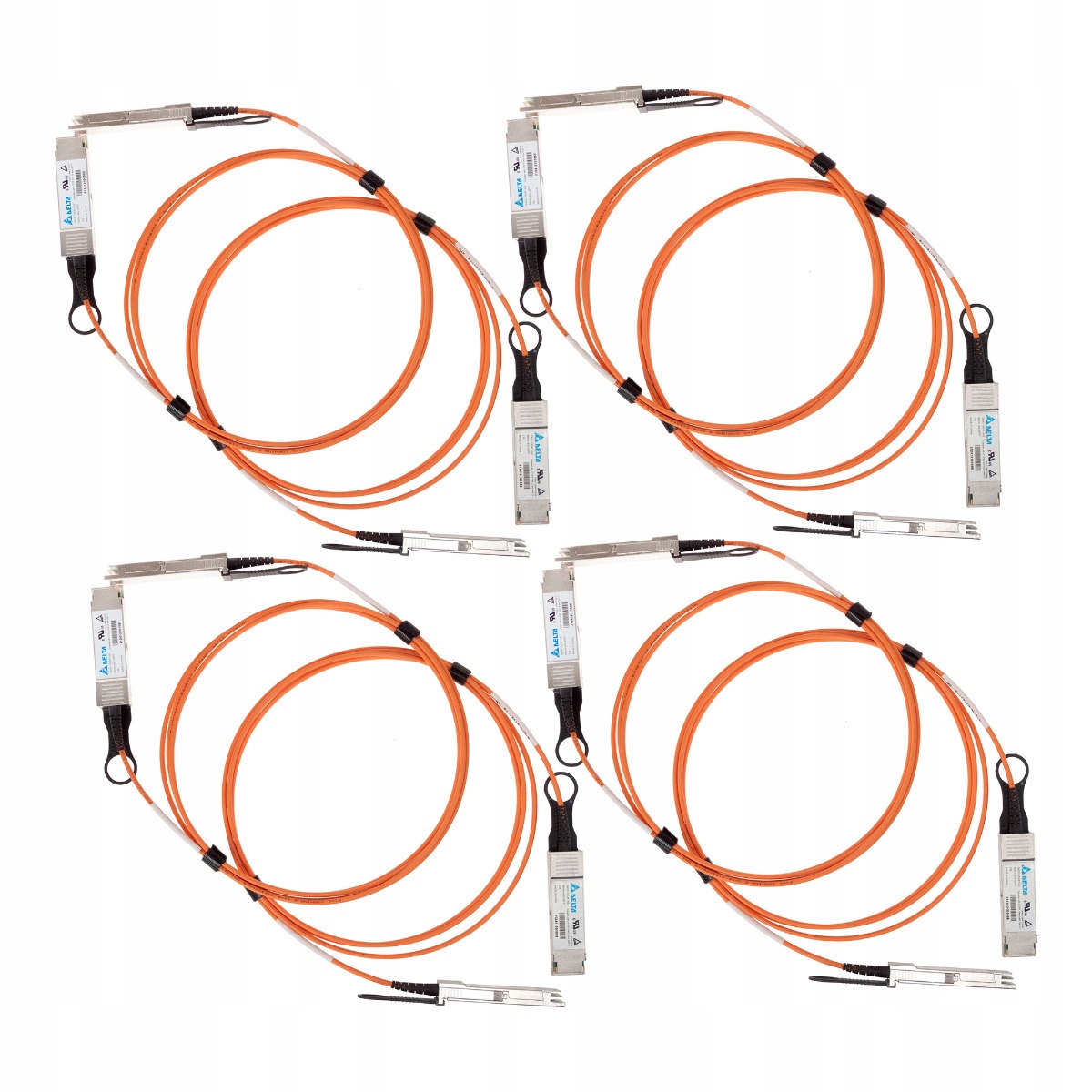 Delta QAOC-10G4F1A02 Qsfp/qsfp 40G 850nm 2M x8