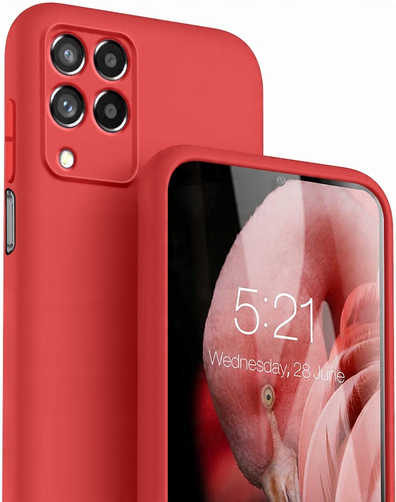 

Etui Case Silicone +Szkło do Samsung Galaxy M53 5G