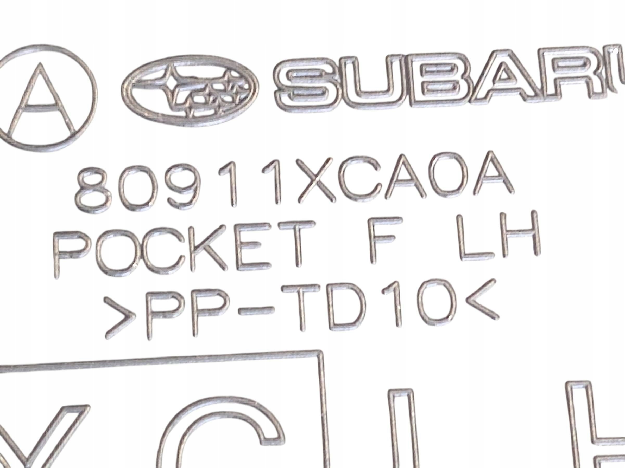 дверные карты передних левый subaru ASCENT 80911XCA0A