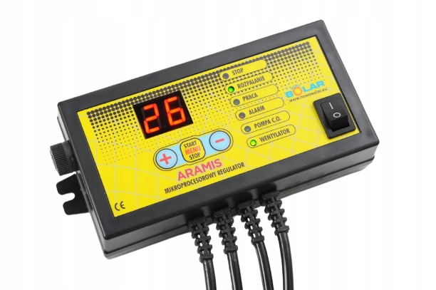 Sterownik Aramis Do Pieca, C.o. I Nadmuchu; 2W1