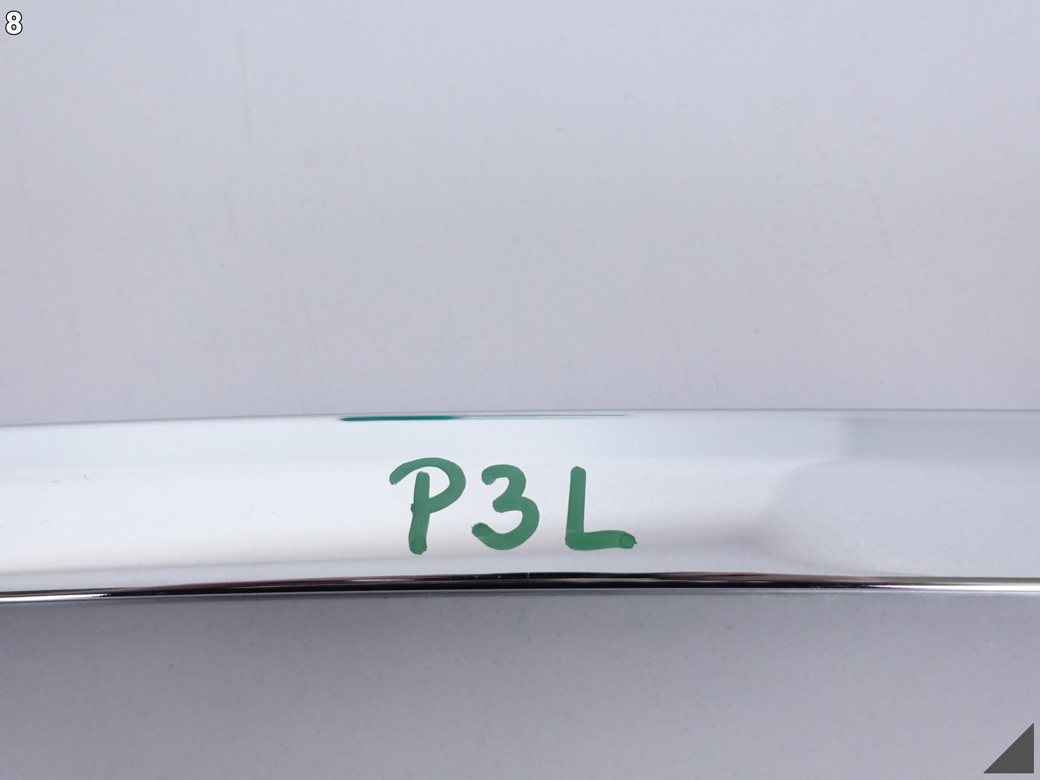 TESLA MODEL X 15- door moulding CHROM left rear part