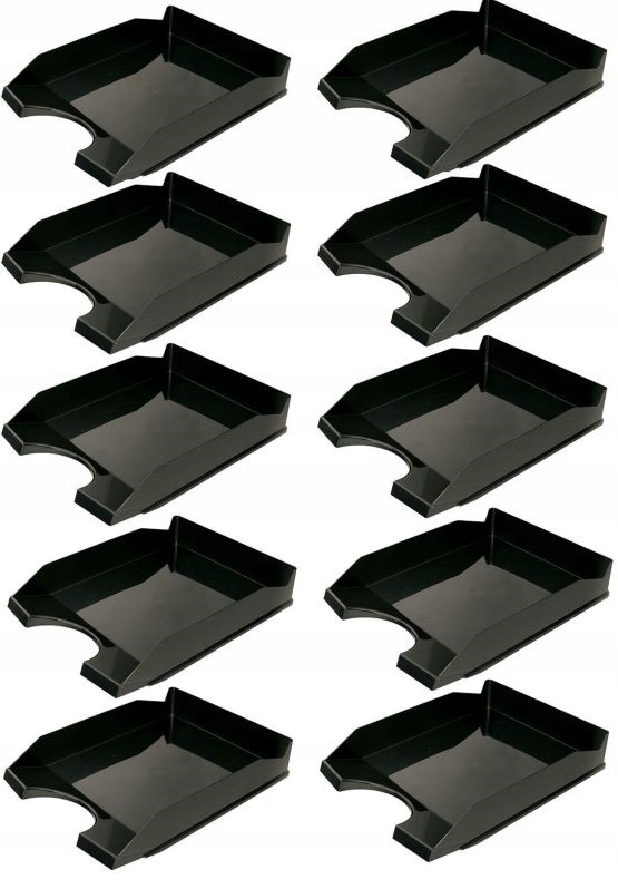 PÓŁKA NA DOKUMENTY A4 TACKA SZUFLADKA SZUFLADA, KUWETA, 10 SZTUK