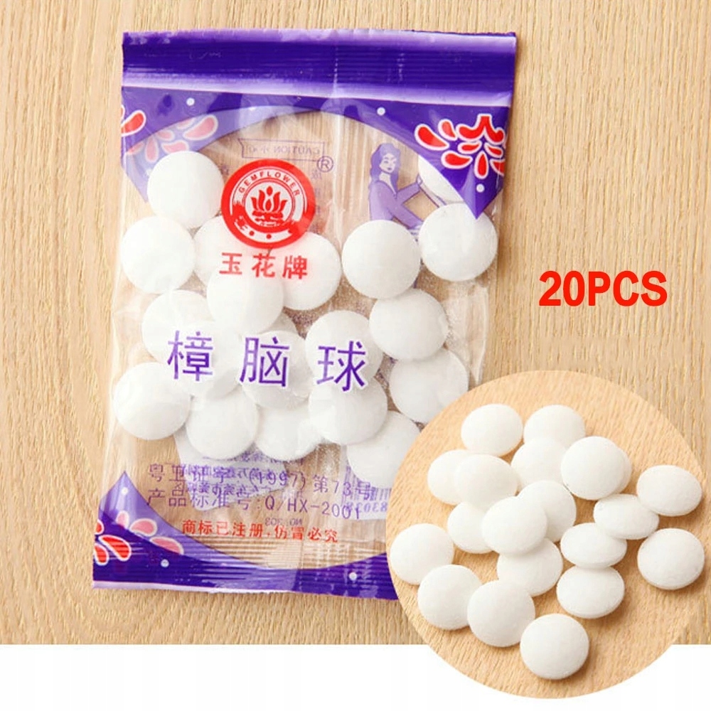 KULKI NAFTALINOWE NA MOLE KUNY PTAKI SZCZURY TABLETKI ODSTRASZAJĄCE UBRANIA Kod producenta HG9545M10001