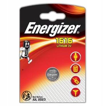 

Energizer CR1616 bateria płaska litowa 55mAh 3V