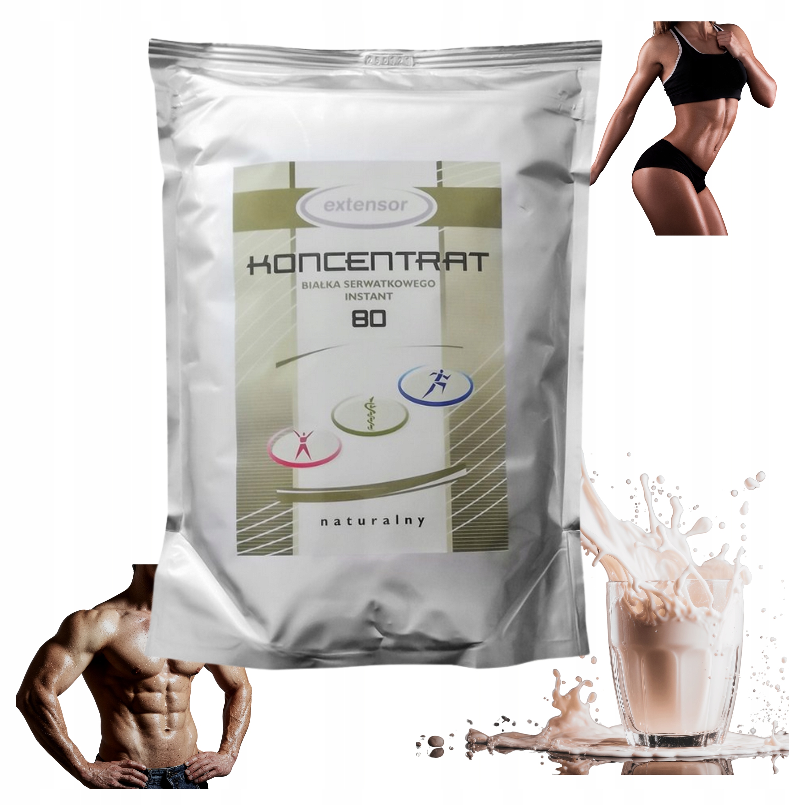 Protein syrovátkový koncentrát Wpc Extensor prášek 1 kg přírodní