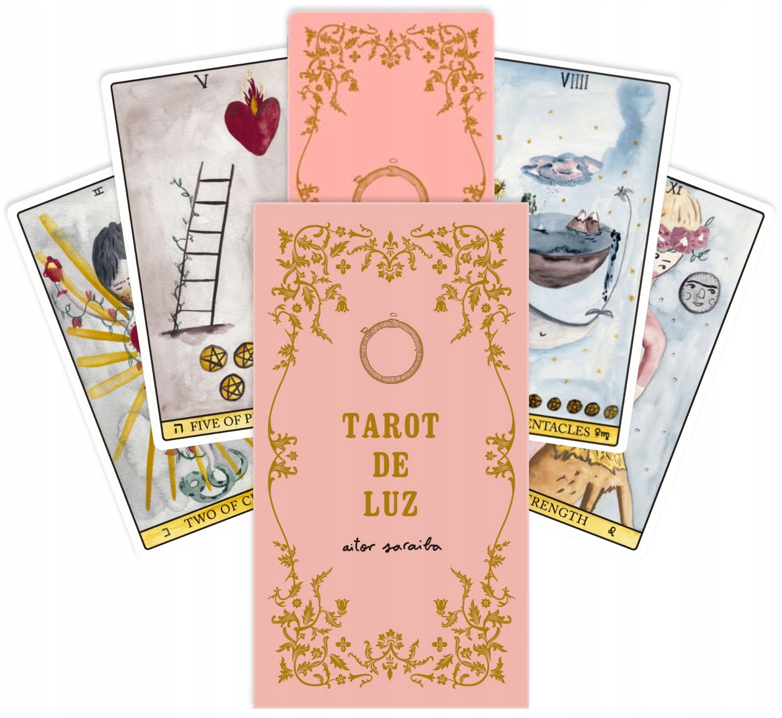 Karty Tarot Fournier Tarot de Luz by Aitor Saraiba