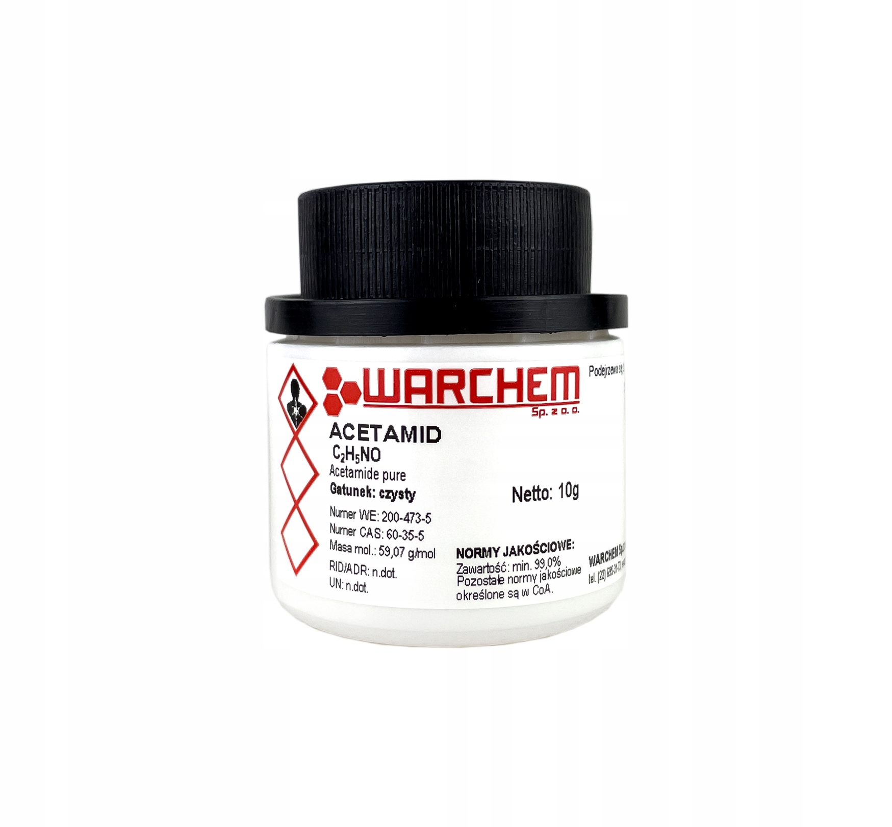 

Acetamid czysty 10g Warchem