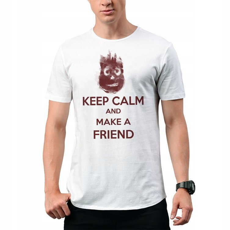 

Koszulka T-Shirt Keep Calm And Make A Friend S