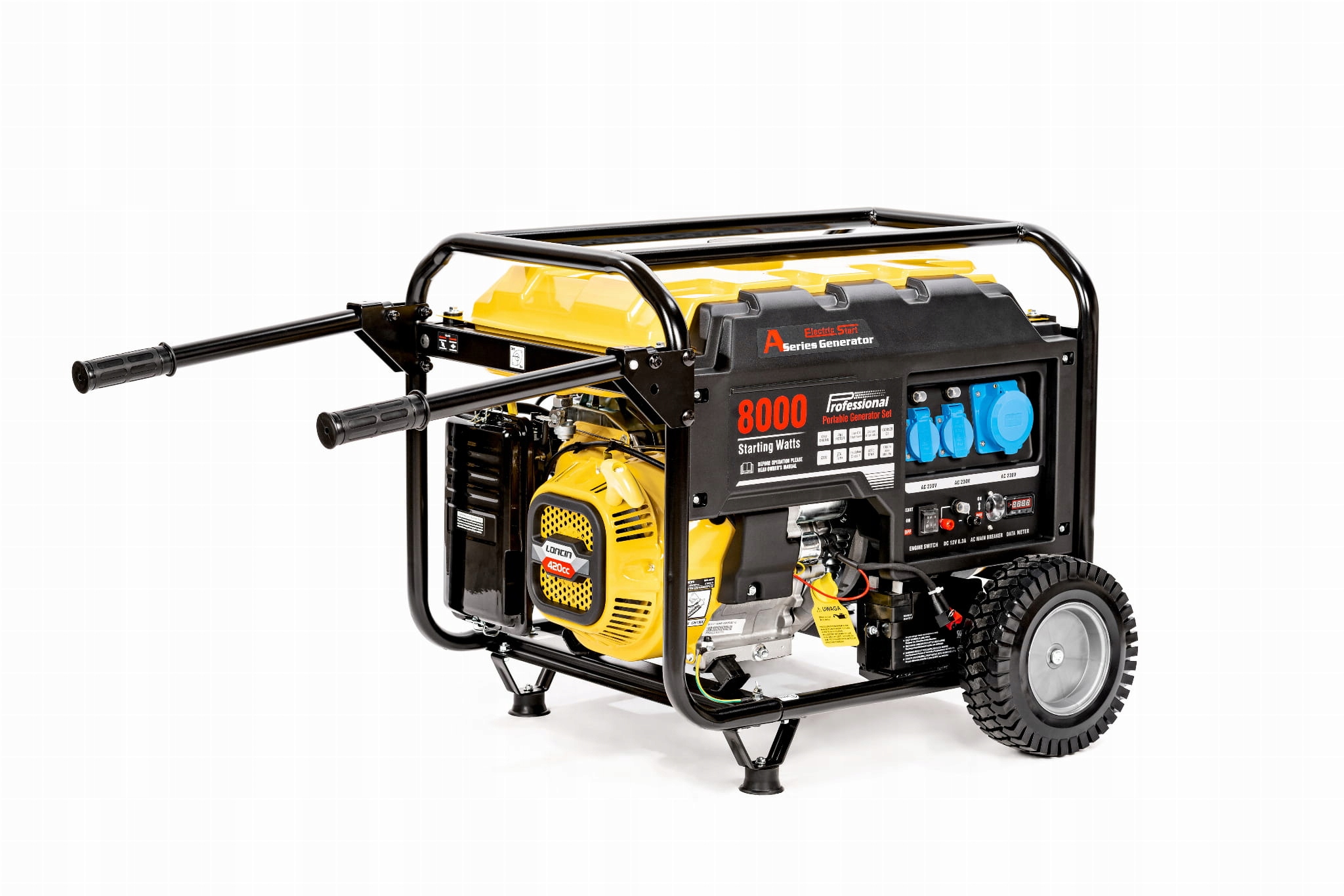 Agregat prądotwórczy 1 faza Loncin LC8000D-AS-1F Marka Cedrus