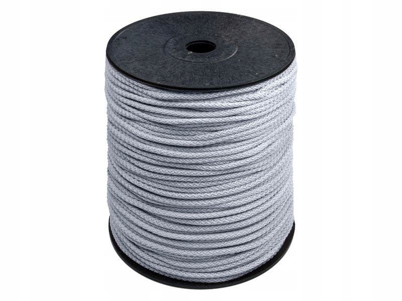 Polyesterová šňůrka 5,5mm Linka 200mb šedá