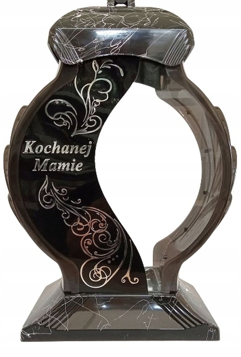 

znicz ozdobny Z Napisem Kochanej Mamie
