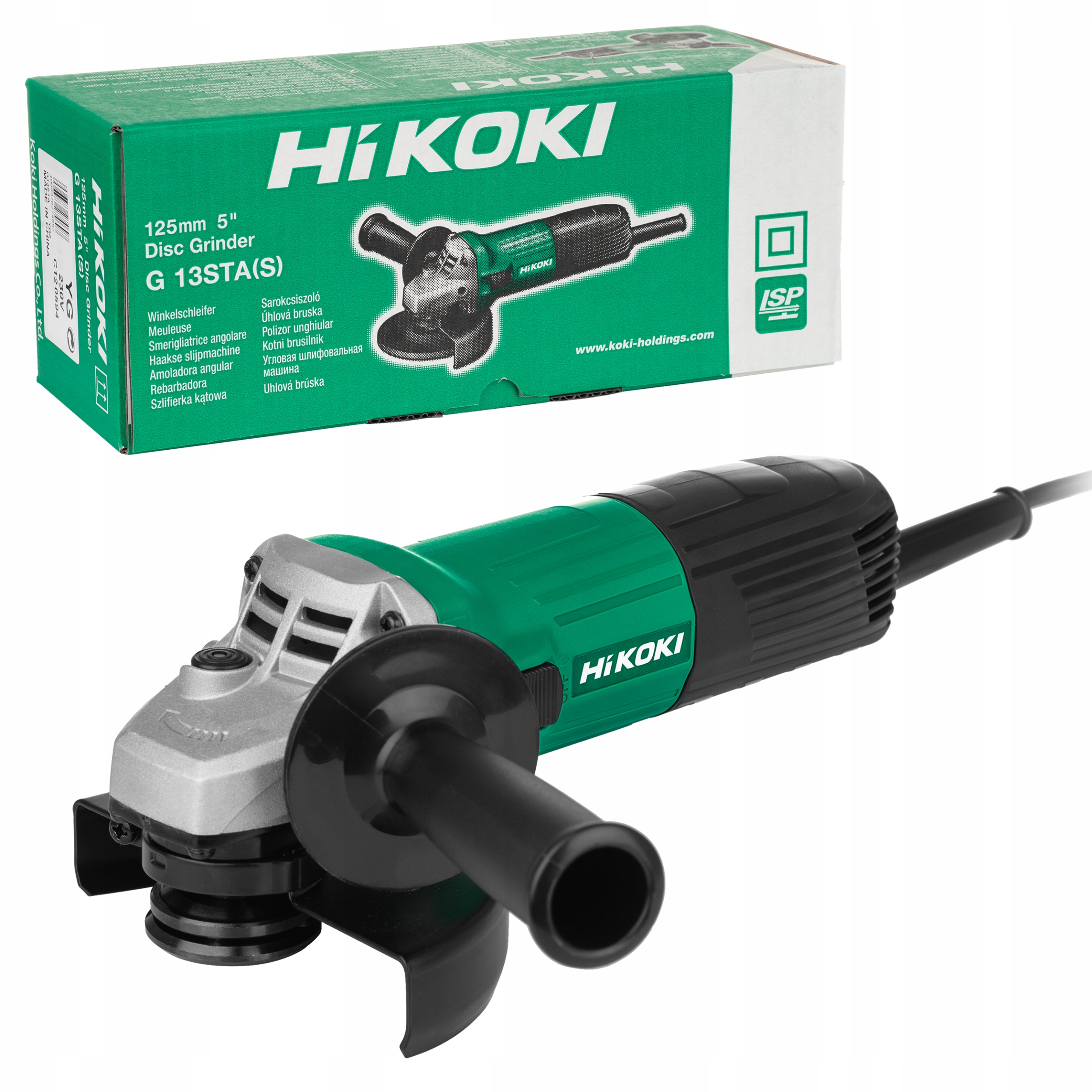 

Hikoki Szlifierka Kątowa 125MM 600W G13STAYGZ