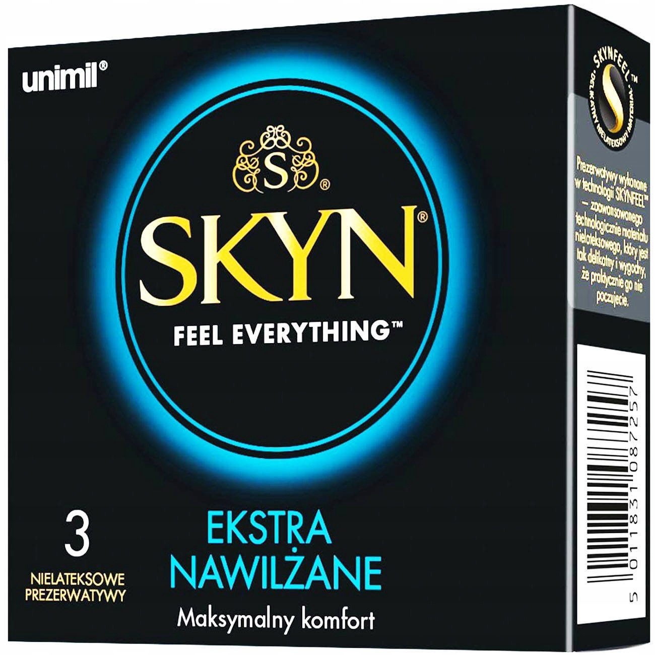 

Prezerwatywy Unimil Skyn Ekstra Nawilżone 3 Szt