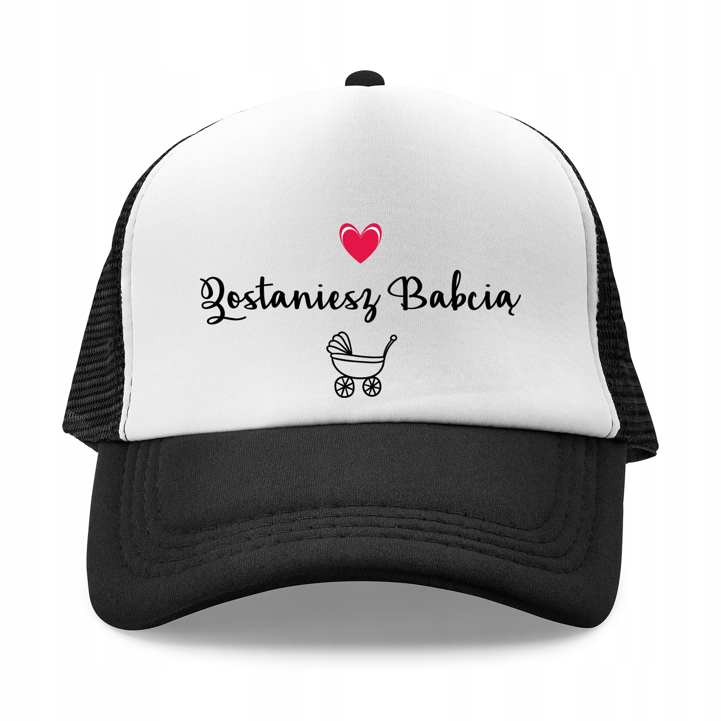 

Czapka Z Daszkiem trucker Zostaniesz Babcią dziade