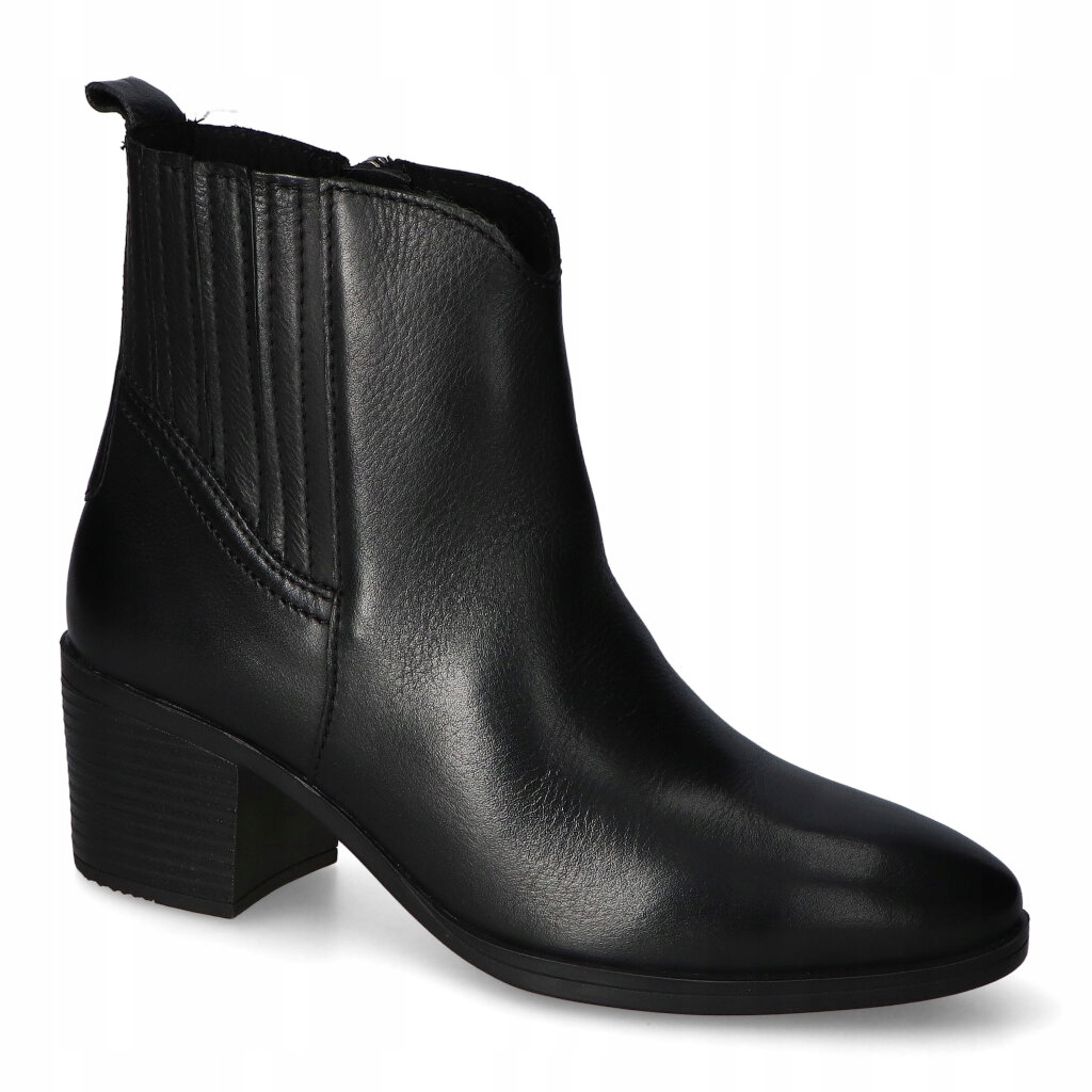 Kotníkové Boty Marco Tozzi 2-25365-45/001 Černé lico 39