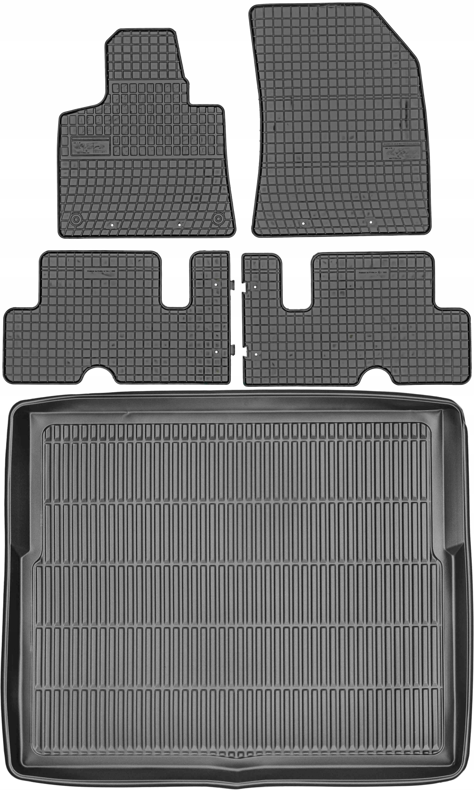 Citroen C4 Picasso C4 Spacetourer II 13-19 Sada Koberce batožinový priestor