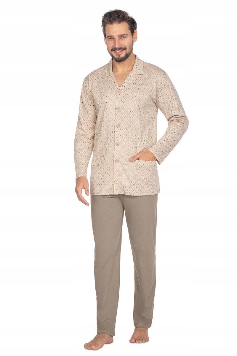 Pánské Pyžamo 463/L Béžová