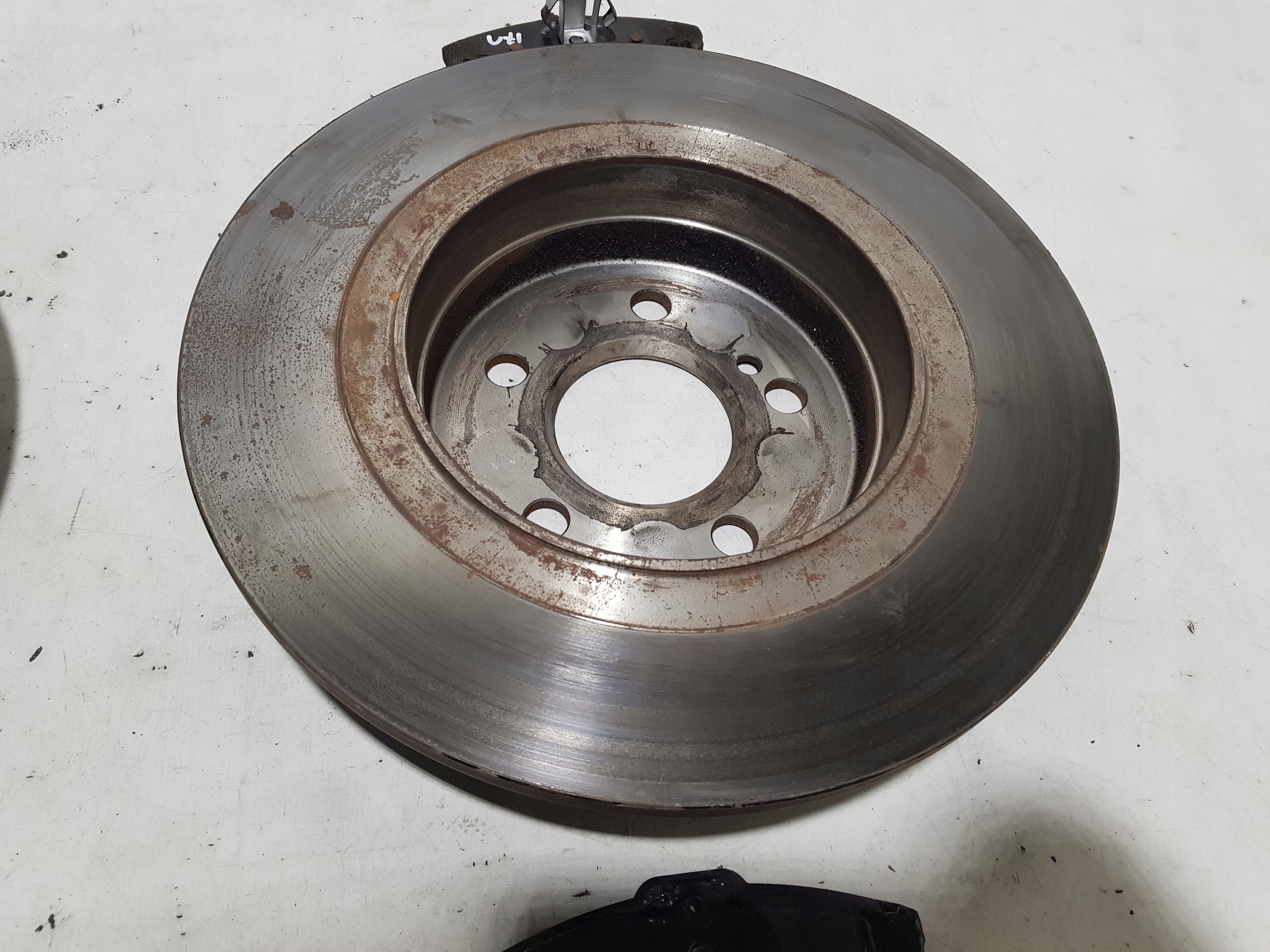 discs plates rear part rear. MERCEDES W207 W204 right left KOMPLET