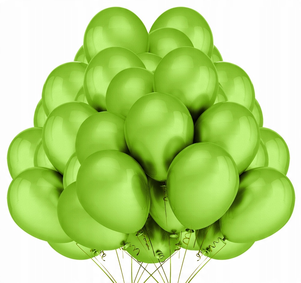 

Balony Metaliczne Jasne Zielone Urodziny 32cm 50sz