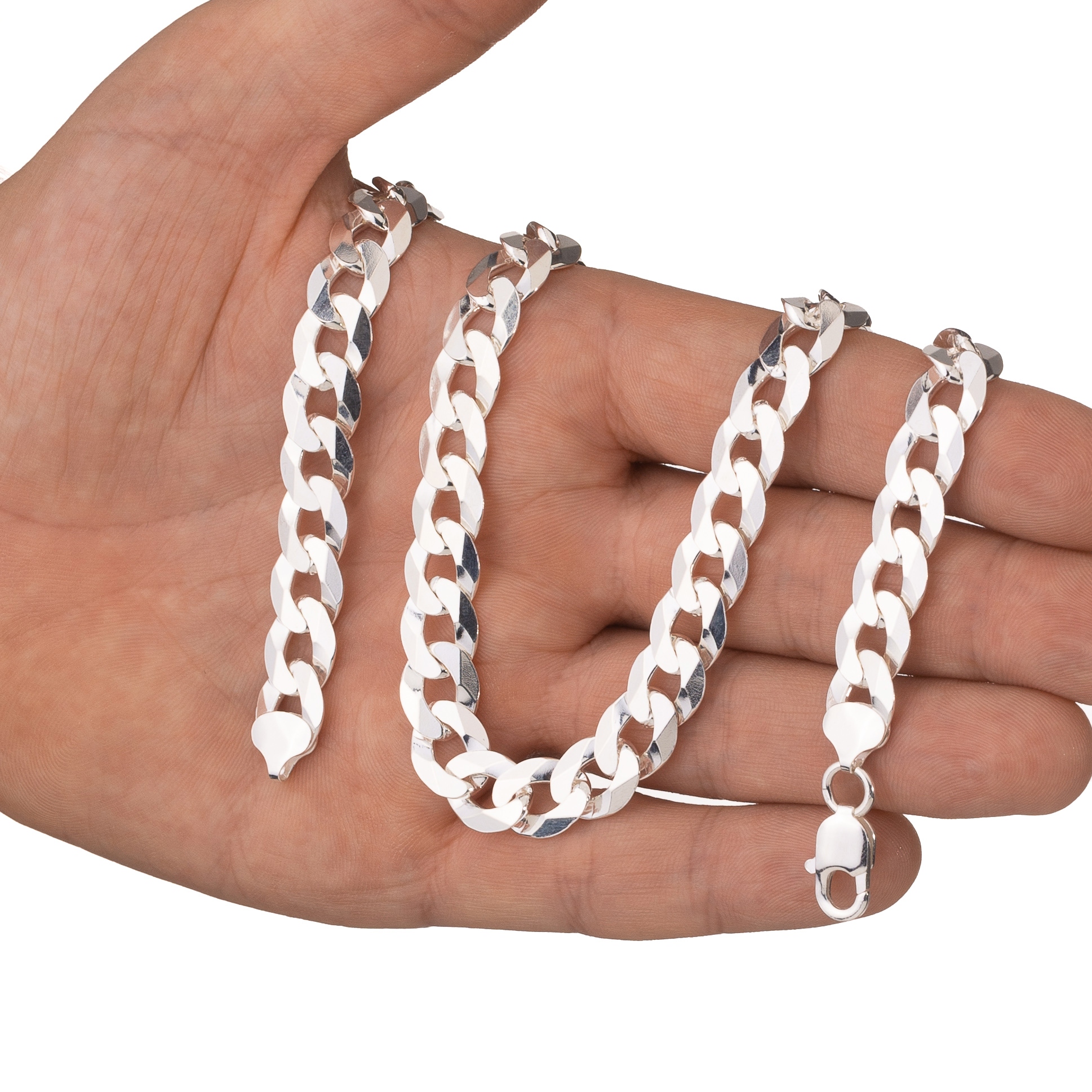 Pancr Stříbrný Řetízek 55 CM Pánský Řetěz 925