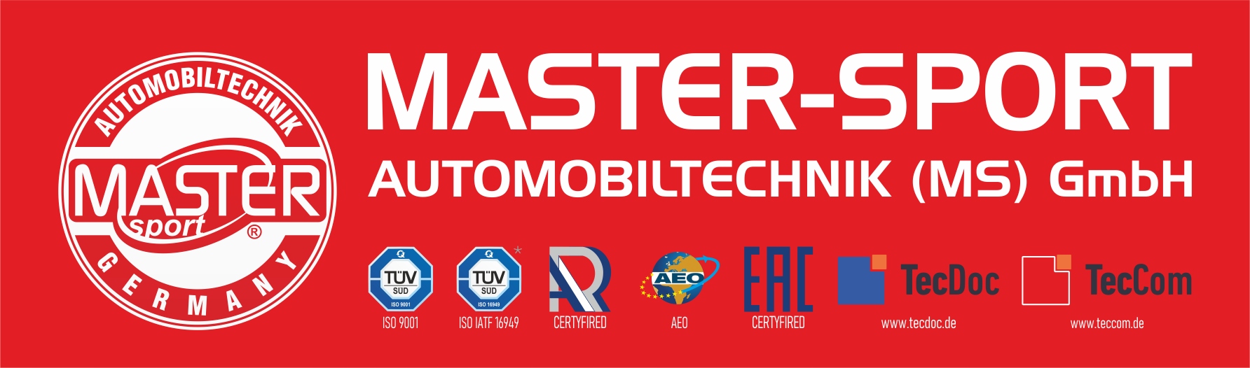 KLOCKI HAMULCOWE PRZÓD AUDI A4 B5 B6 B7 SEAT EXEO Producent części Master-Sport Germany