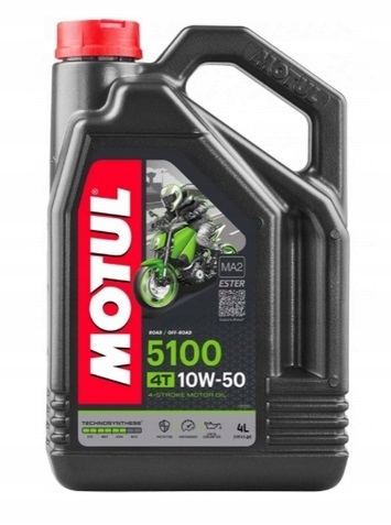 МАСЛО MOTUL 10W50 4T 5100 ESTER 4L