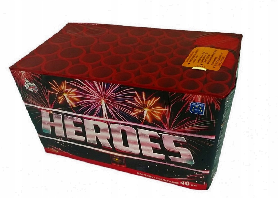 

Zestaw Fajerwerków Wyrzutnia Z Fonatnną 2w1 Heroes