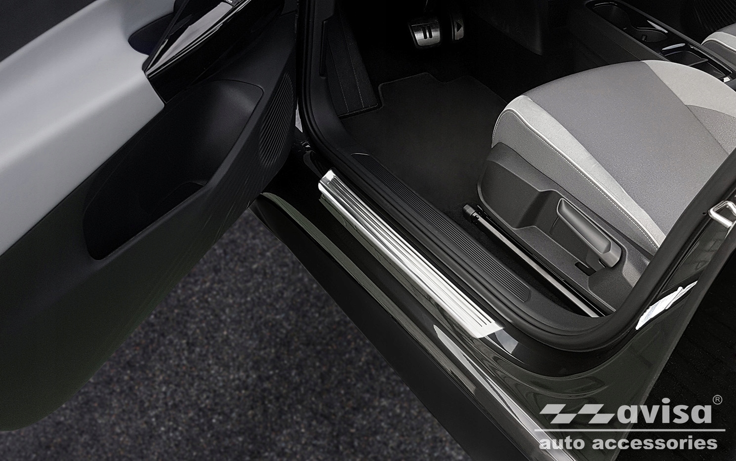 CUPRA BORN NAKŁADKI PROGOWE LISTWY NA PROGI STALOWE Numer katalogowy producenta 22251