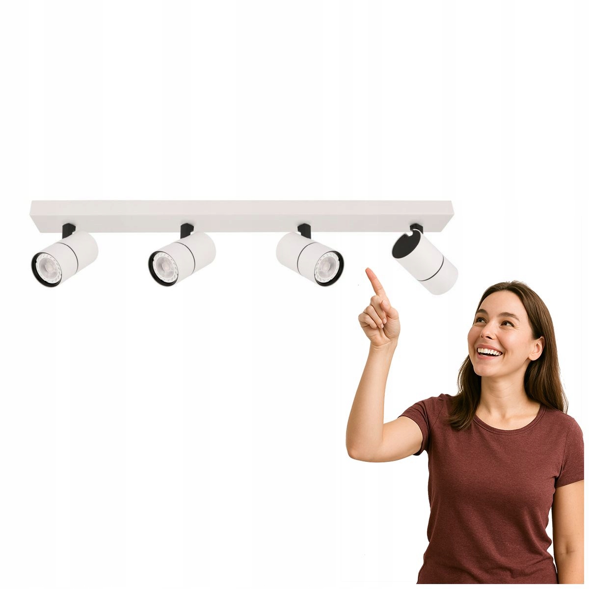 Lampa reflektor spot Laconi SPL-2813-4B-WH Italux