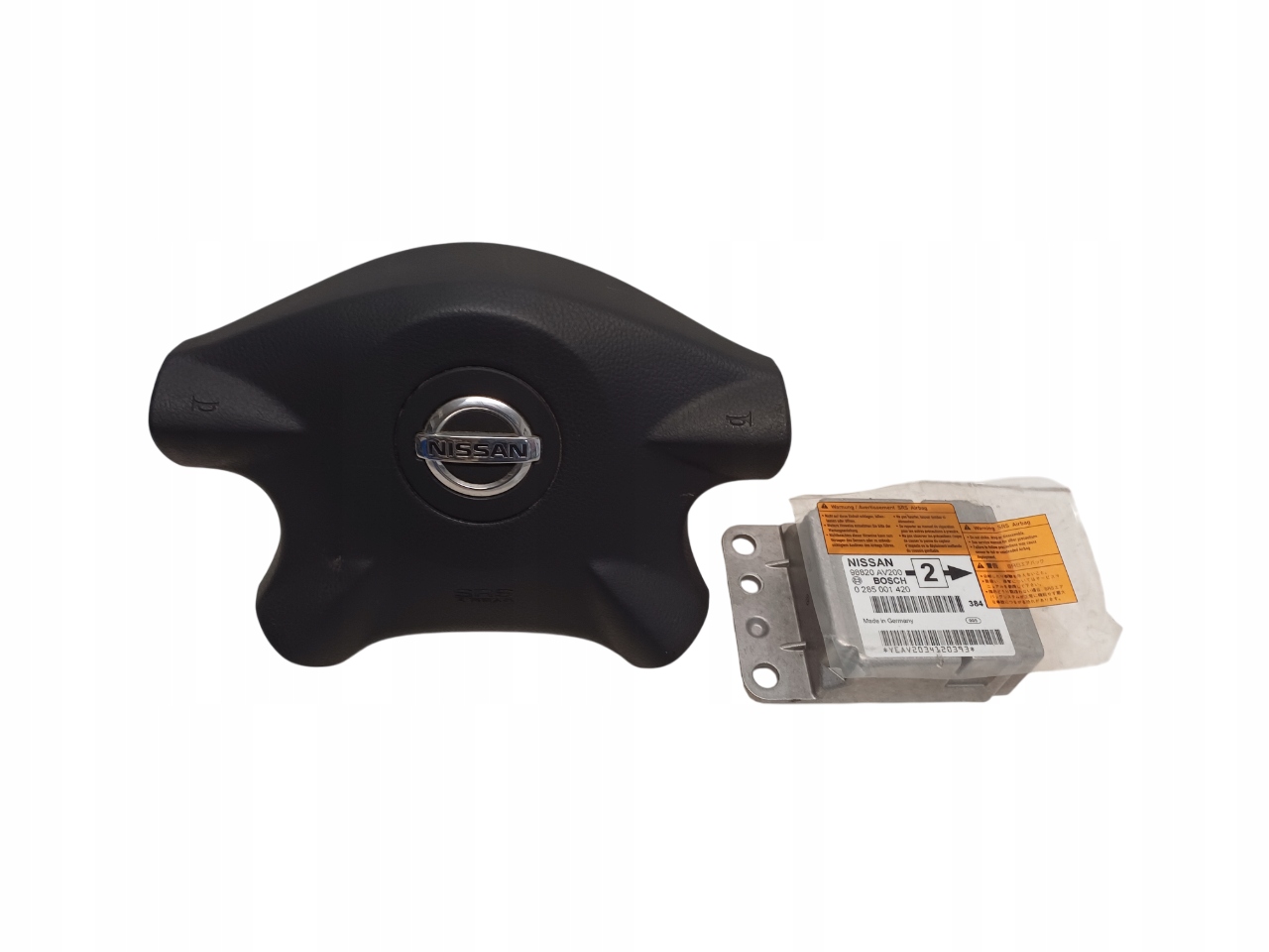 NISSAN PRIMERA P12 02- PODUSZKA KIEROWNICY MODUŁ AIRBAG 98820AV200