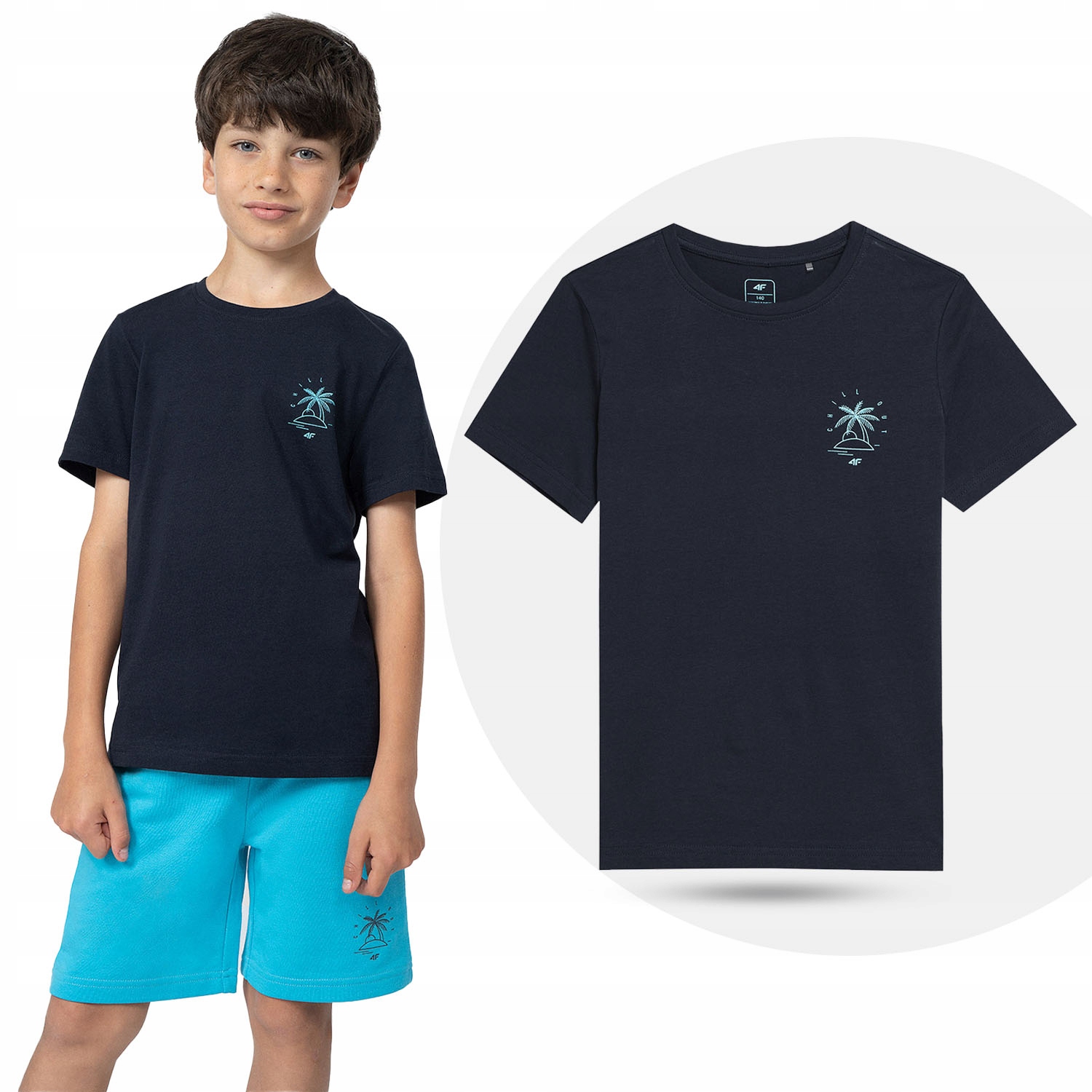 

Koszulka Chłopięca 4F T-shirt Bawełniany SS23M286