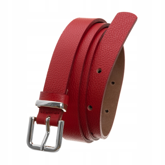 

Badura elegancki damski pasek skórzany wąski 20 mm