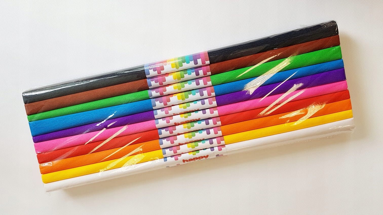 Bibuła marszczona Happy Color brązowa Marka Happy Color