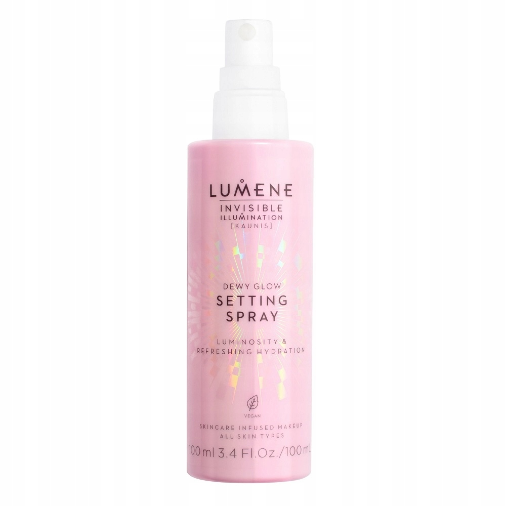 Lumene Invisible Illumination Devy Glow Fixační Sprej Na Makeup 100 ml