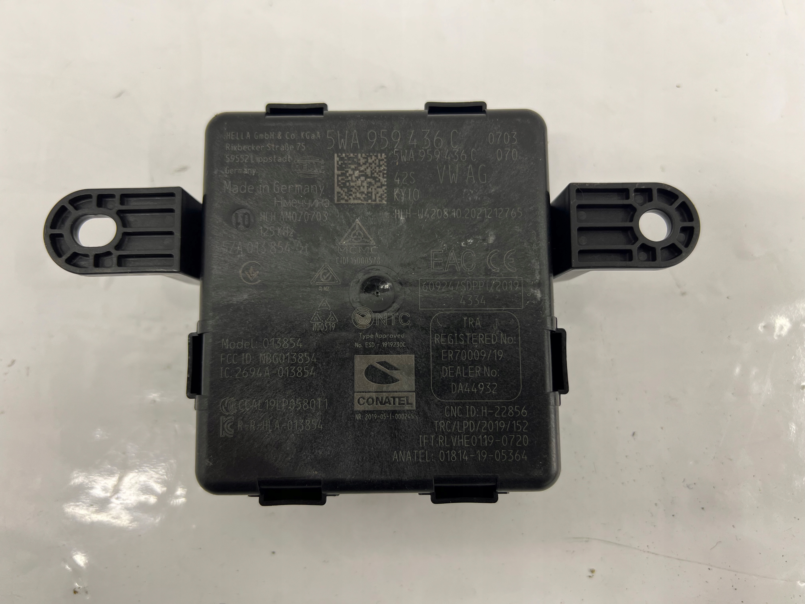 module control unit KEYLESS SKODA OCTAVIA IV VW GOLF VIII SEAT LEON 5WA959436C