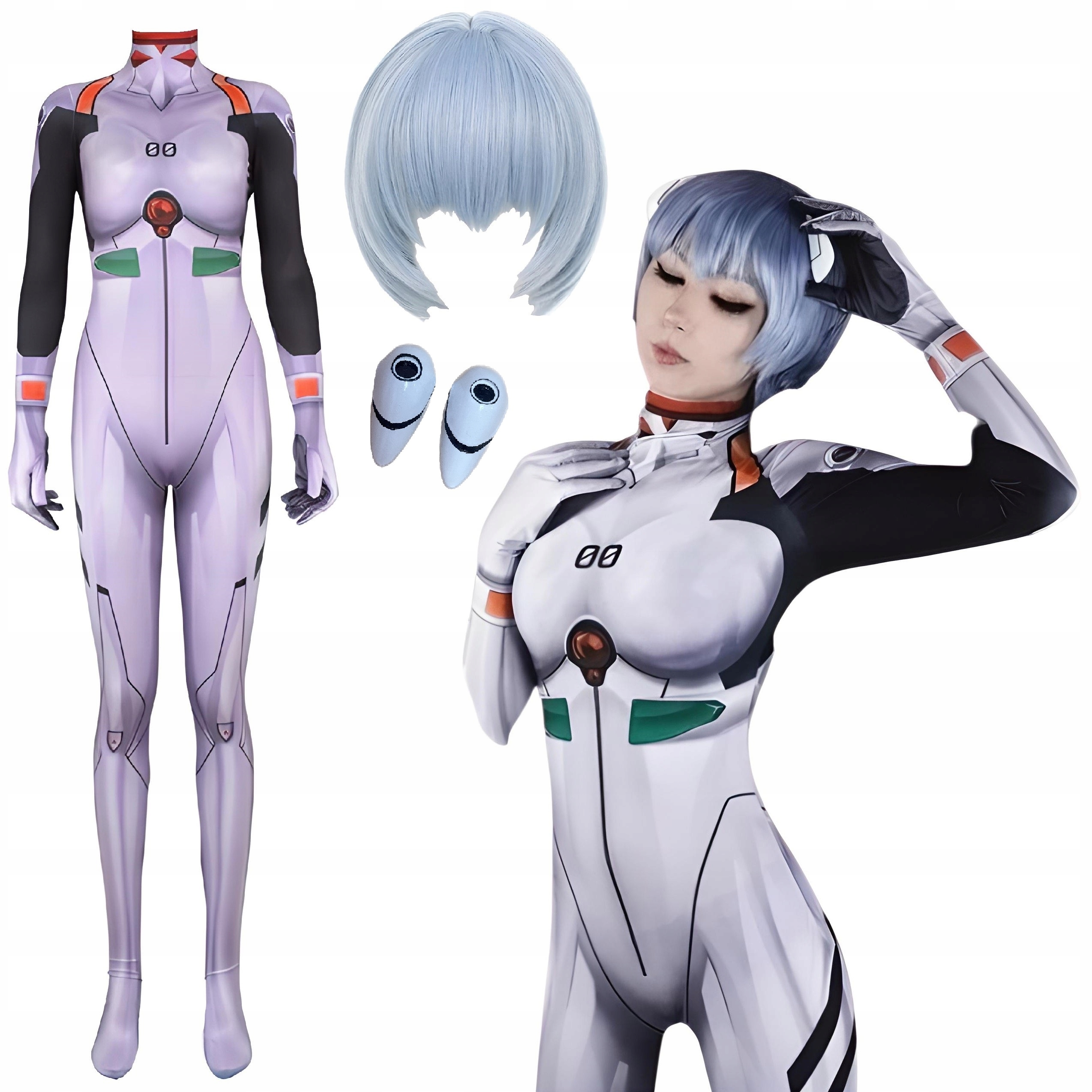 

Strój Kostium Rei Ayanami Anime Cosplay 152/158
