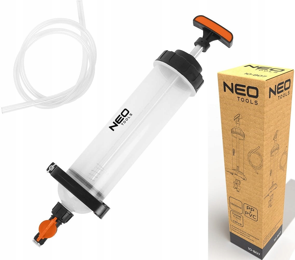 Strzykawka do płynów eksploatacyjnych 1500 ml NEO 10-807