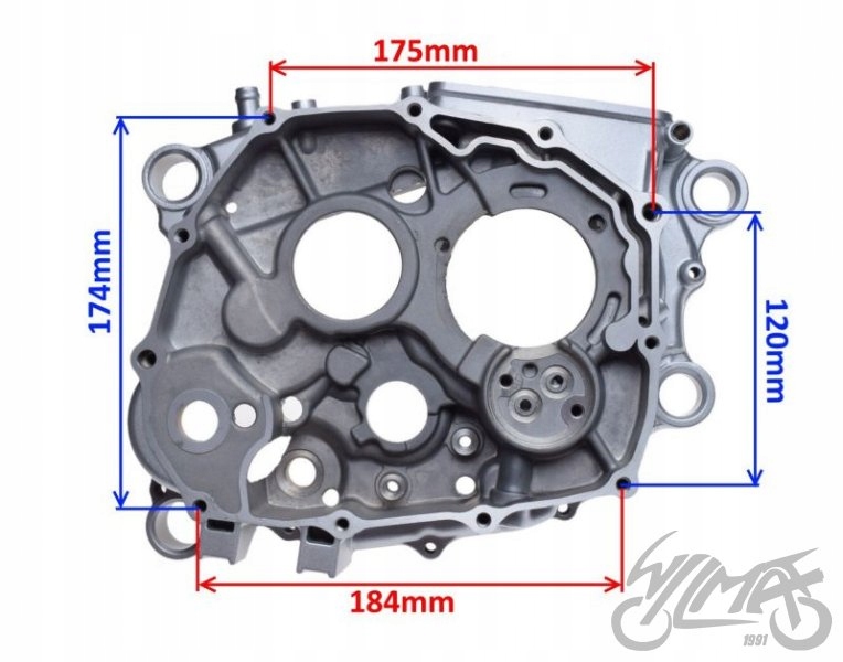 OBUDOWA WALU KARTER PRAWY ATV250 ST 9E Part number nn