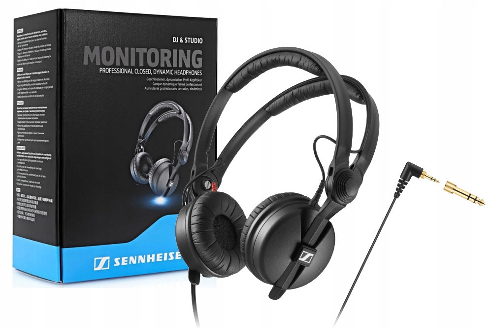Slúchadlá Sennheiser Hd 25 120 dB 70 Ohm 16-22000 Hz Adaptér 6.3 mm