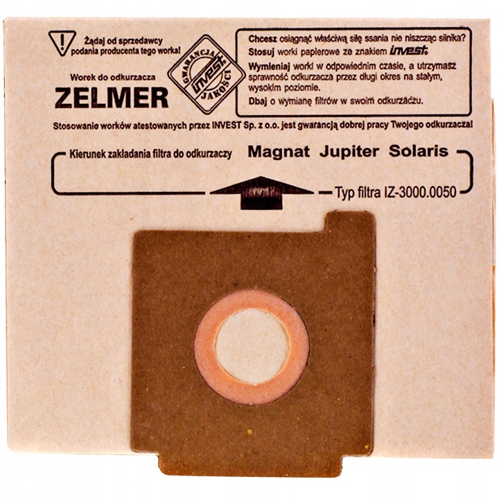 

Worek Zelmer IZ-3000 Jupiter Magnat Solaris 1 szt