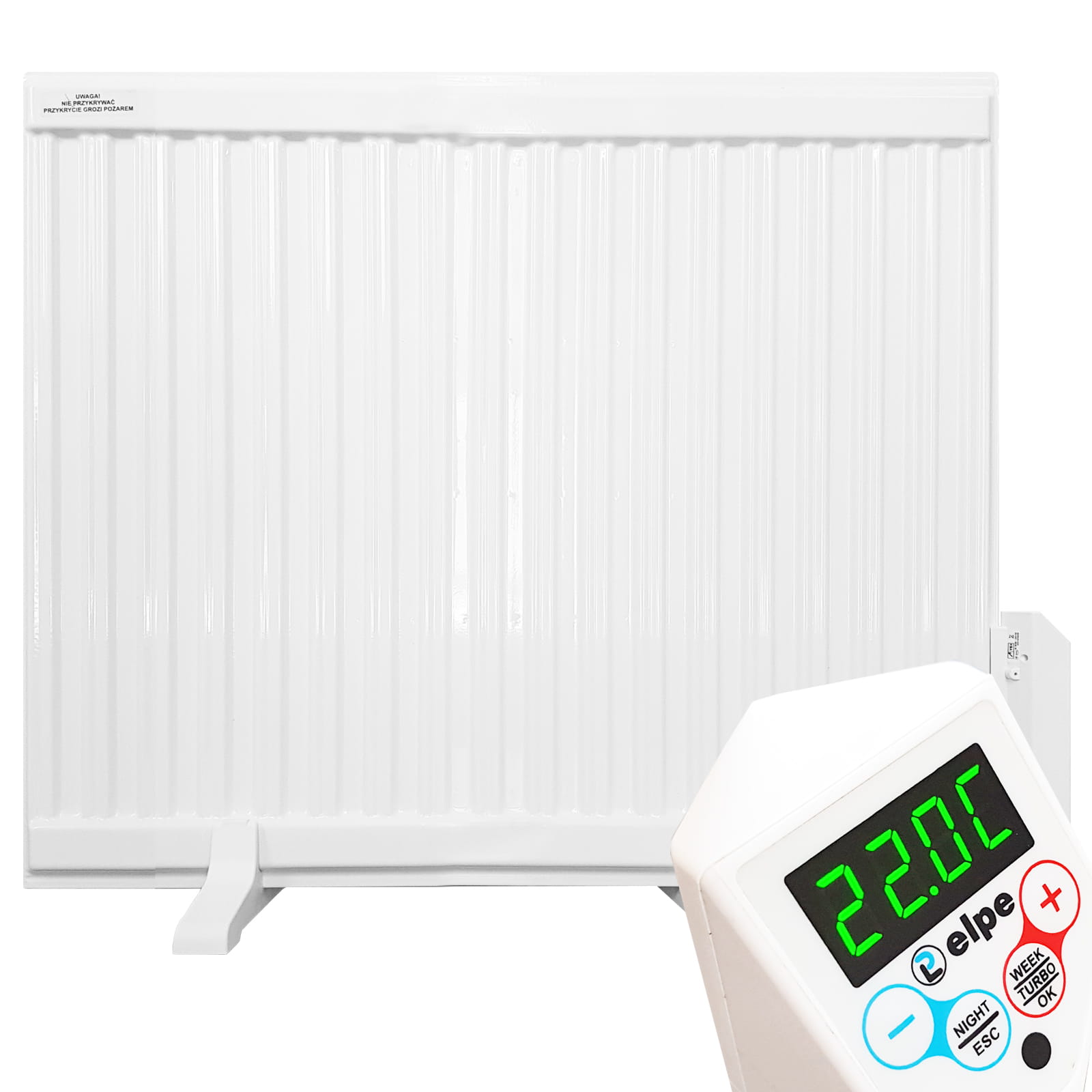

Grzejnik elektryczny olejowy 1000 W LCD Pl Elpe