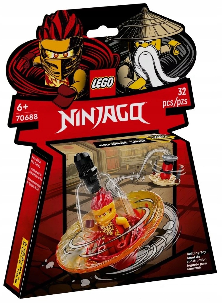 

Lego Ninjago Szkolenie Spinjitzu Kaia 70688