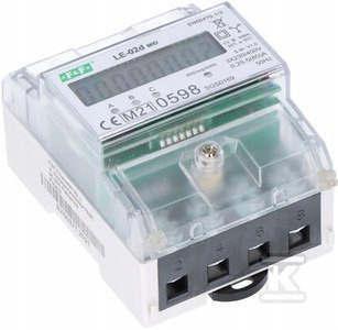 LE-02D-POČÍTAČ Energie ELEKTR.3-FÁZE