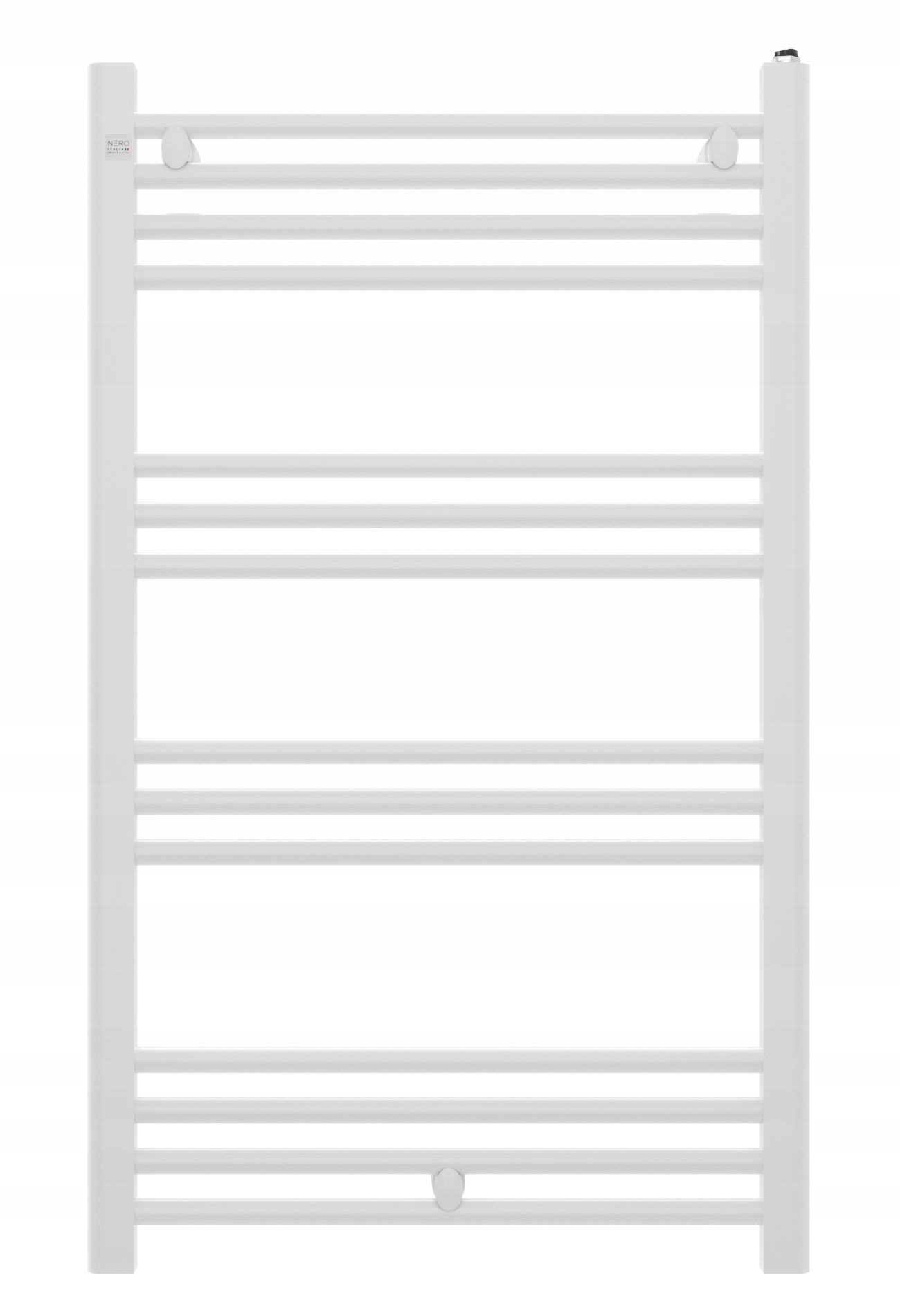 Kúpeľňový Kalorifer 60/100 cm Biely Rebríkový Moderný Puerto